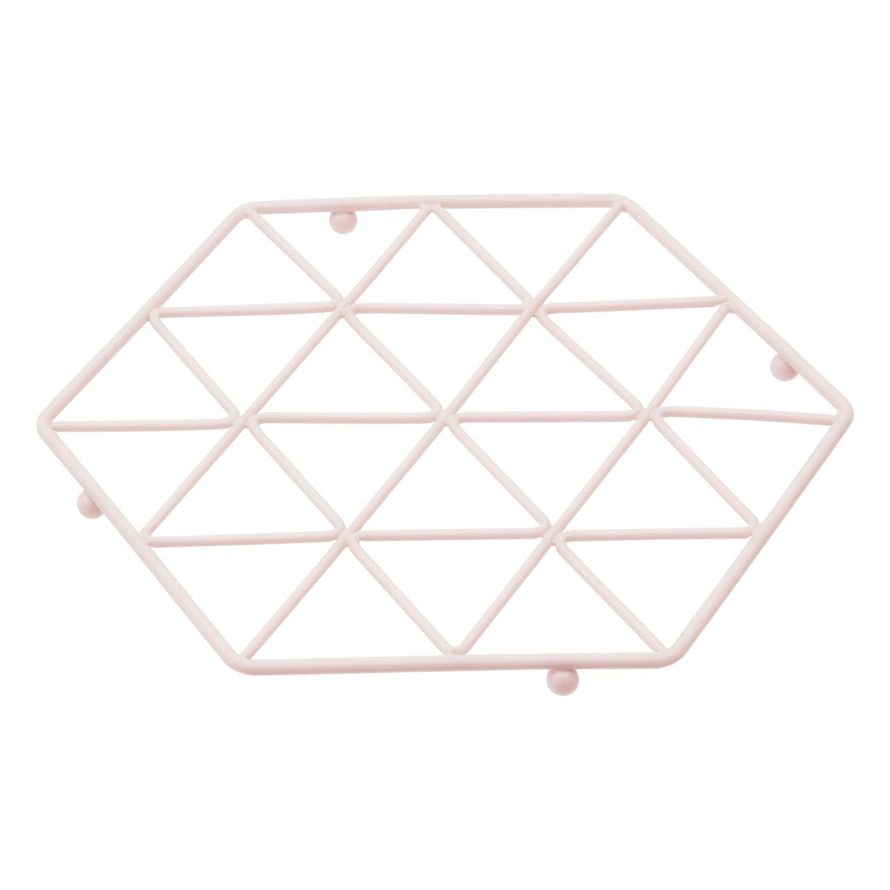 Vertex Pink Finish Trivet - Modern Home Interiors