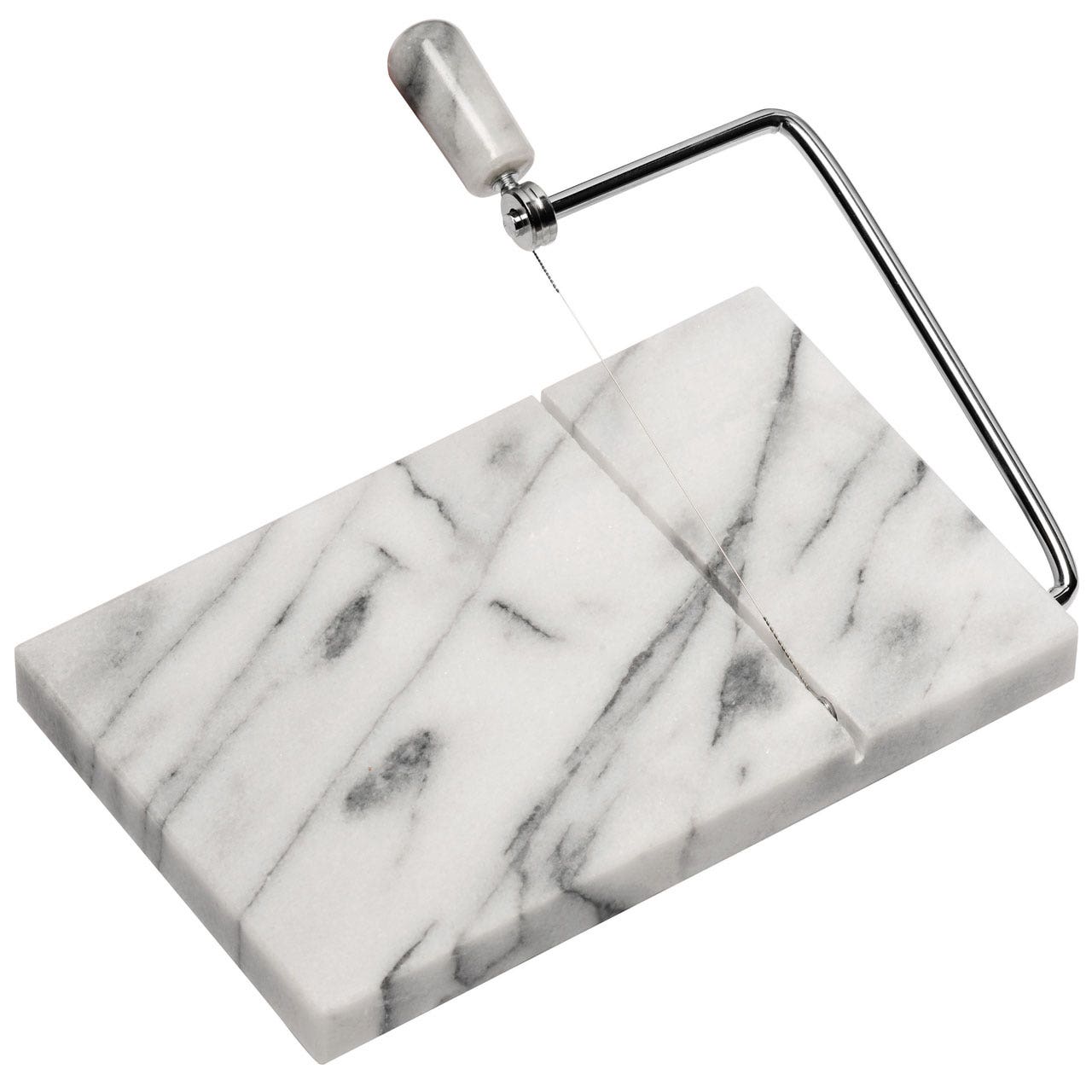 White Marble Cheese Slicer - Modern Home Interiors