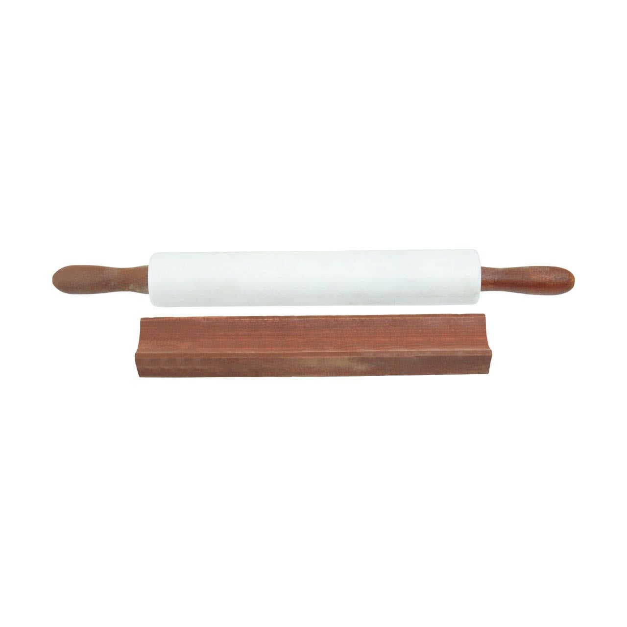 Ziarat White Marble Rolling Pin - Modern Home Interiors