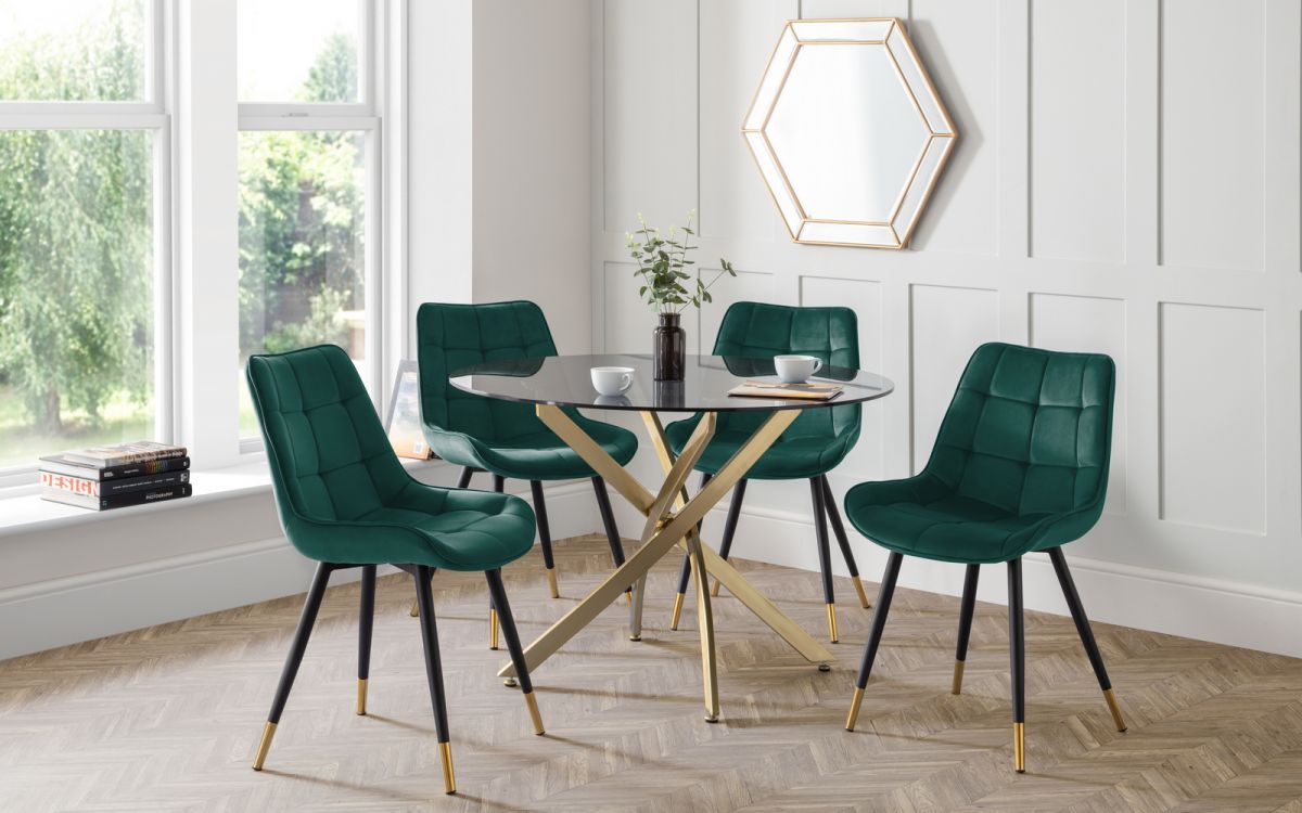 Hadid Dining Chair - Green