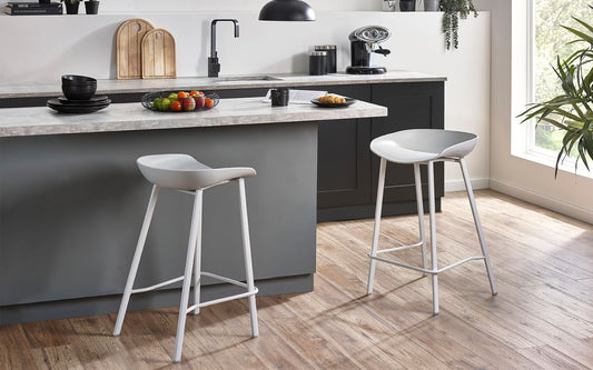 Renzo Bar Stool - Dove Grey