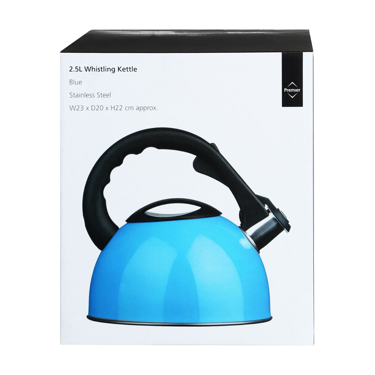 Kitchen Essentials Stainless Steel Whistling Kettle - 2.5L