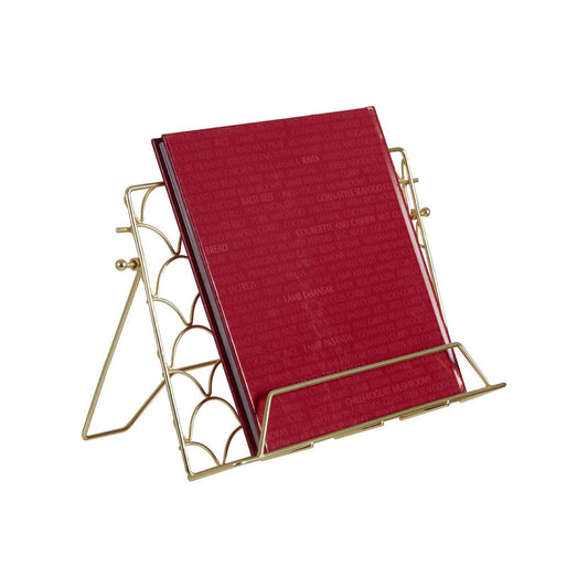 Vertex Deco Cookbook Stand - Matte Gold