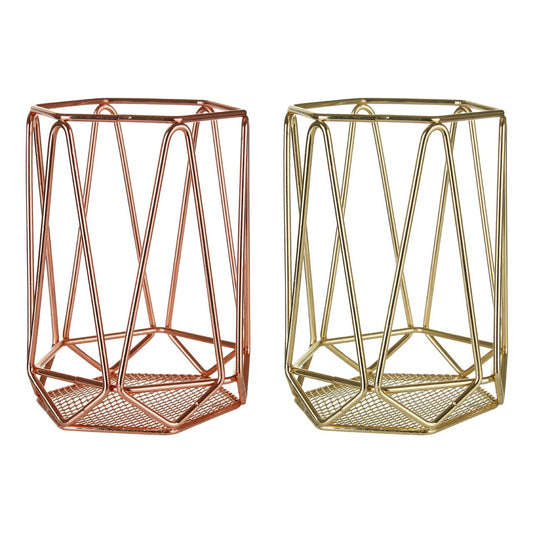 Vertex Gold Finish Utensil Holder - Modern Home Interiors