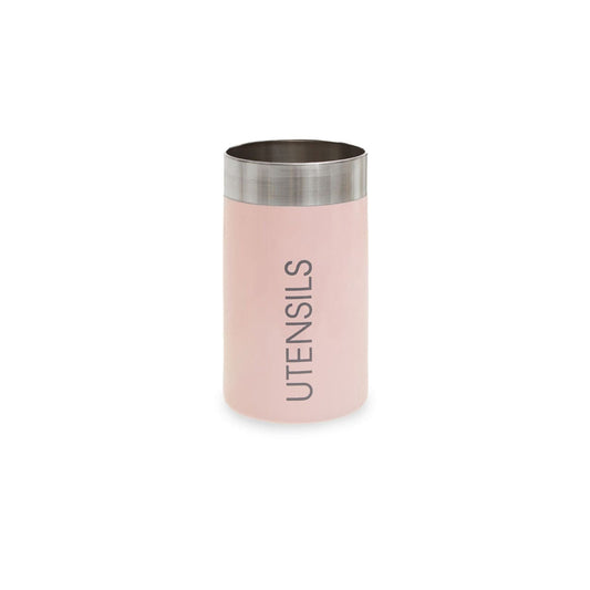 Liberty Pink Enamel Utensils Holder - Modern Home Interiors