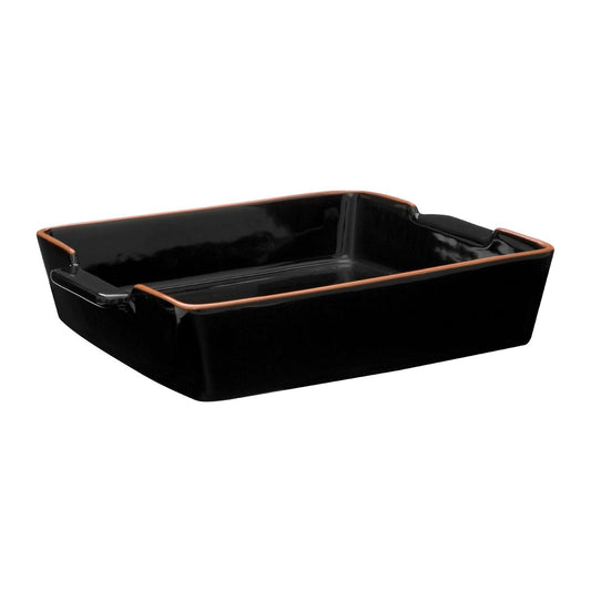 Calisto Square Glazed Terracotta Baking Dish