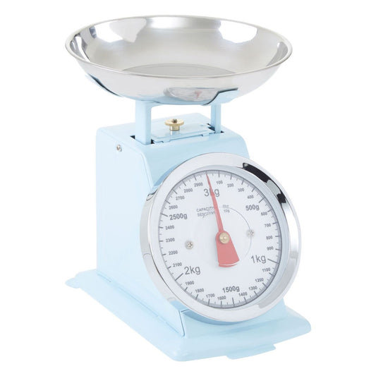 Pastel Blue Kitchen Scale - Modern Home Interiors