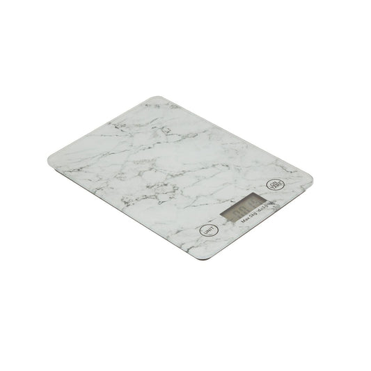 5KG Rectangular Marble Effect Kitchen Scale