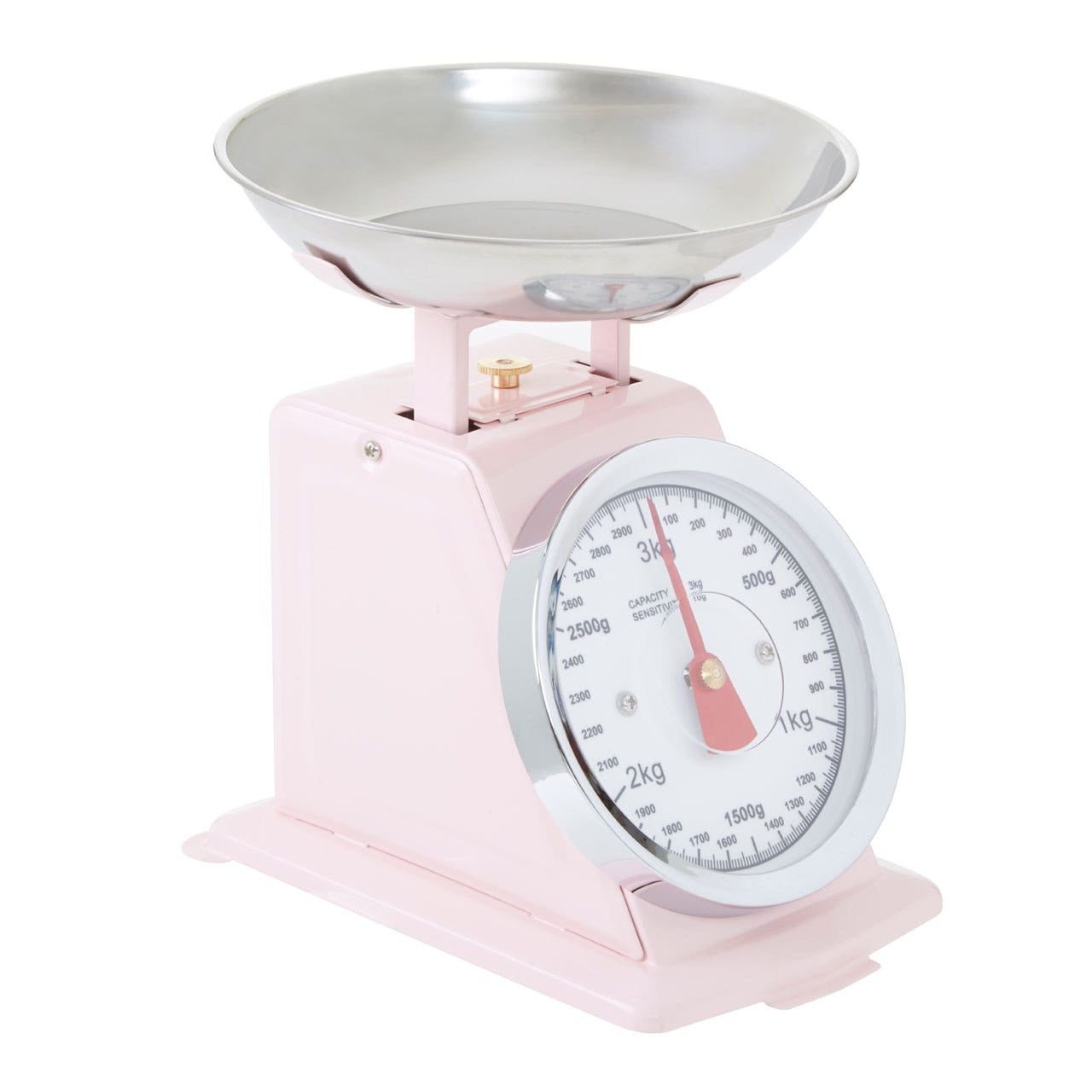 Pastel Pink Kitchen Scale - Modern Home Interiors