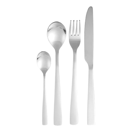 Jewel Silver Finish Cutlery Set - 24Pc - Modern Home Interiors