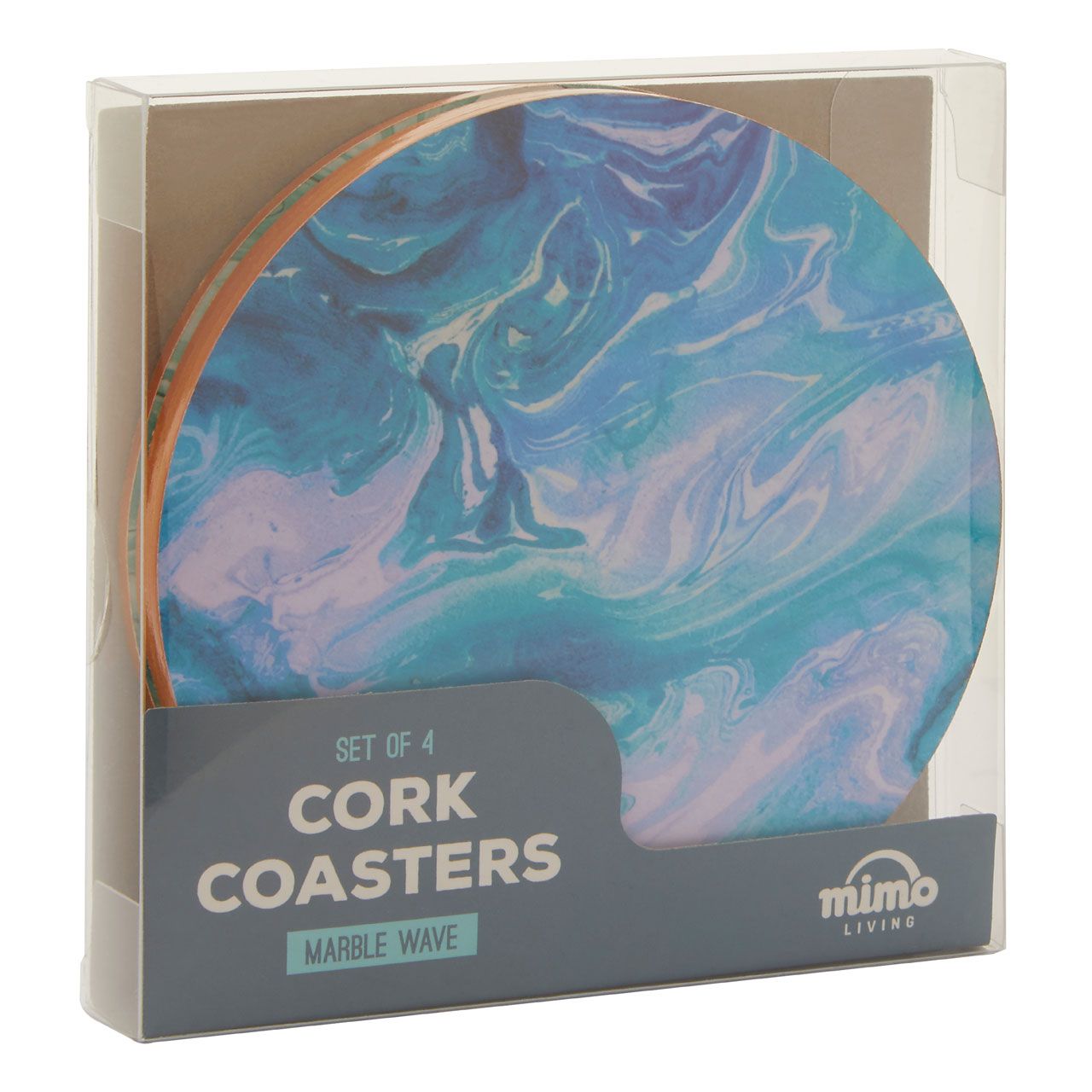 Cork Coaster in Home is Where the Waves are