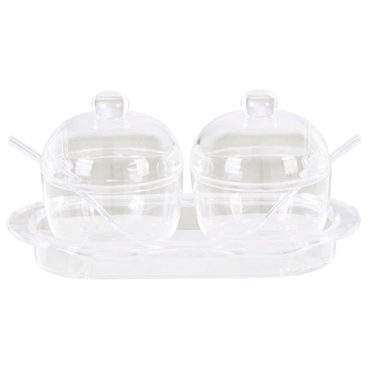 Gozo Set of 2 Condiment Containers - Modern Home Interiors