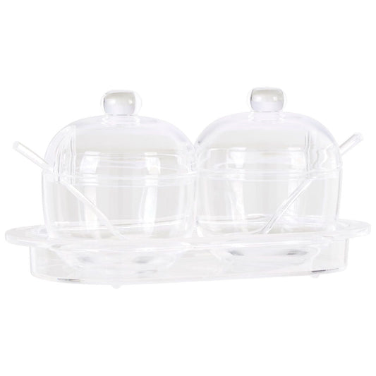 Gozo Set of 2 Condiment Containers - Modern Home Interiors