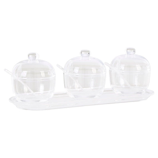 Gozo Set of 3 Condiment Containers - Modern Home Interiors