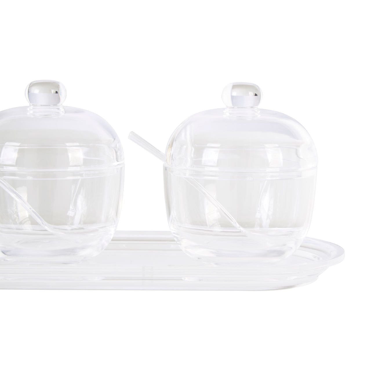 Gozo Set of 3 Condiment Containers - Modern Home Interiors