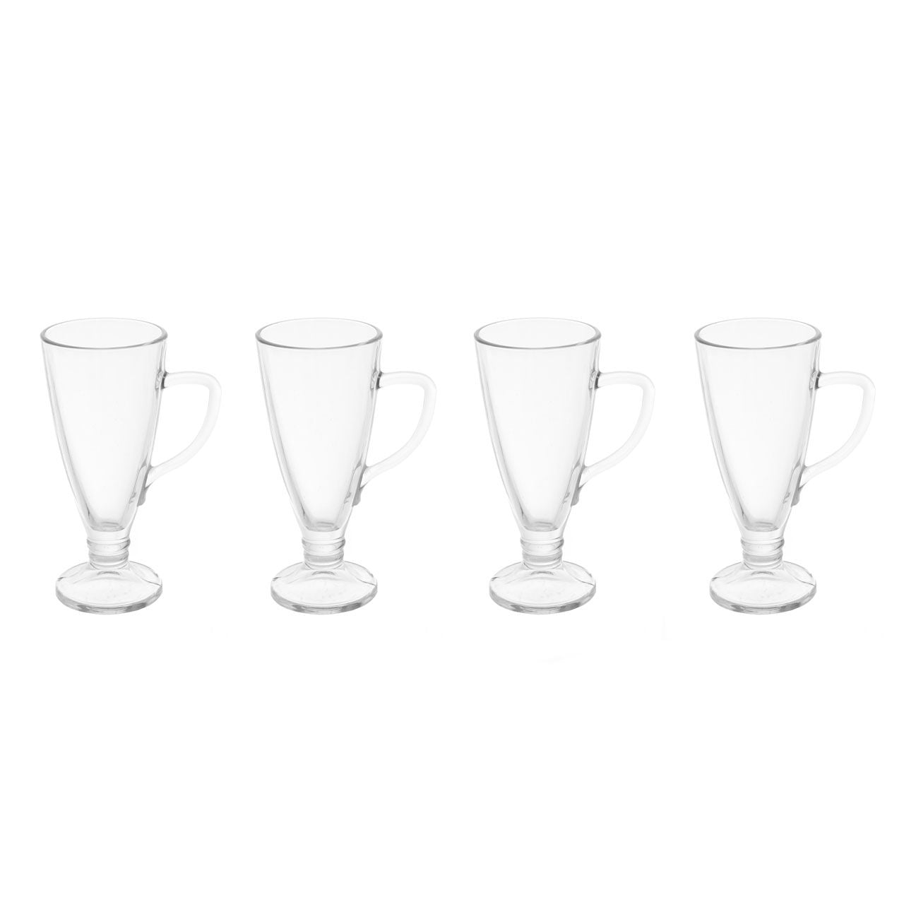 Latte Coffee Glasses - Set of 4