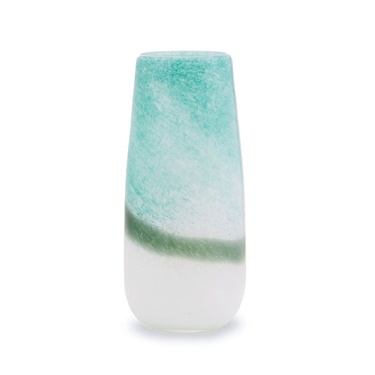 Celia Large Turquoise Glass Vase