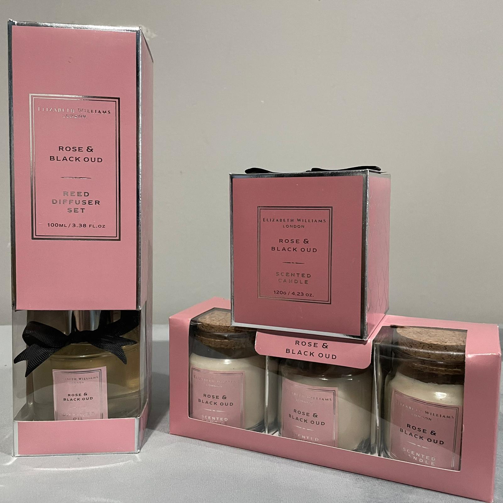 Elizabeth Williams London Home Fragrance Pastel Diffuser Candle - Full ...