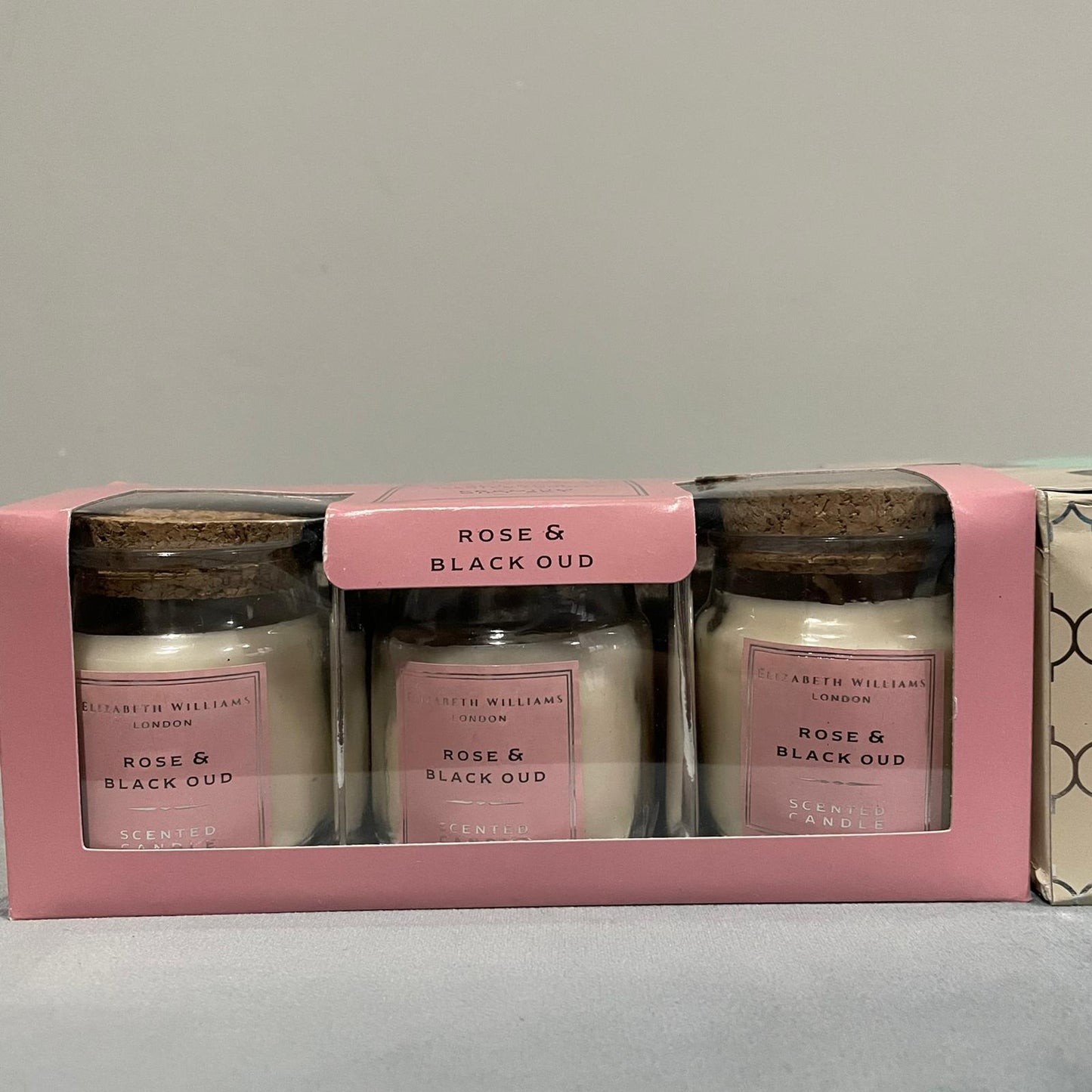 Elizabeth Williams London Home Fragrance Pastel Set of 3 Candles Gift Set