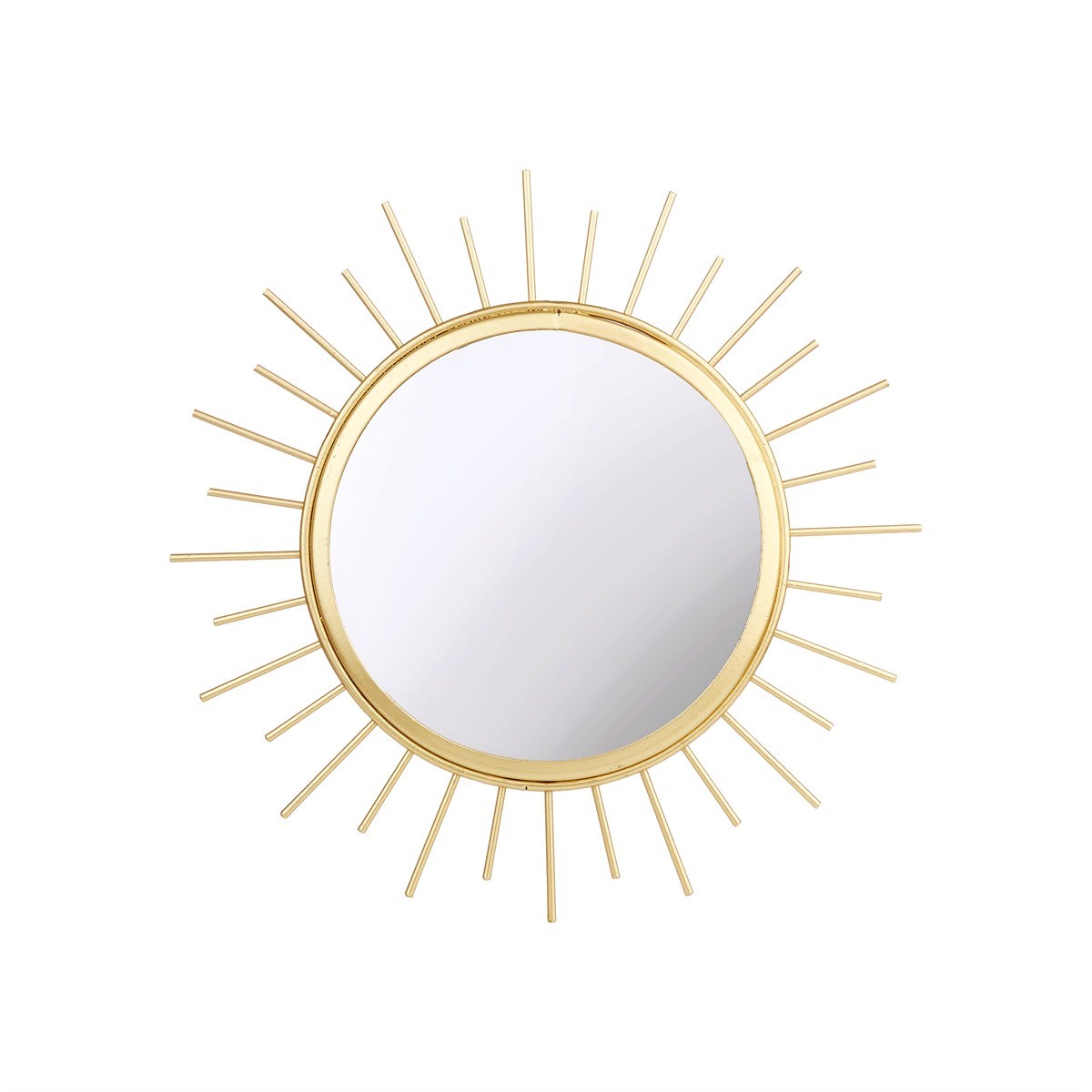 Gold Sunburst Mirror 24cm