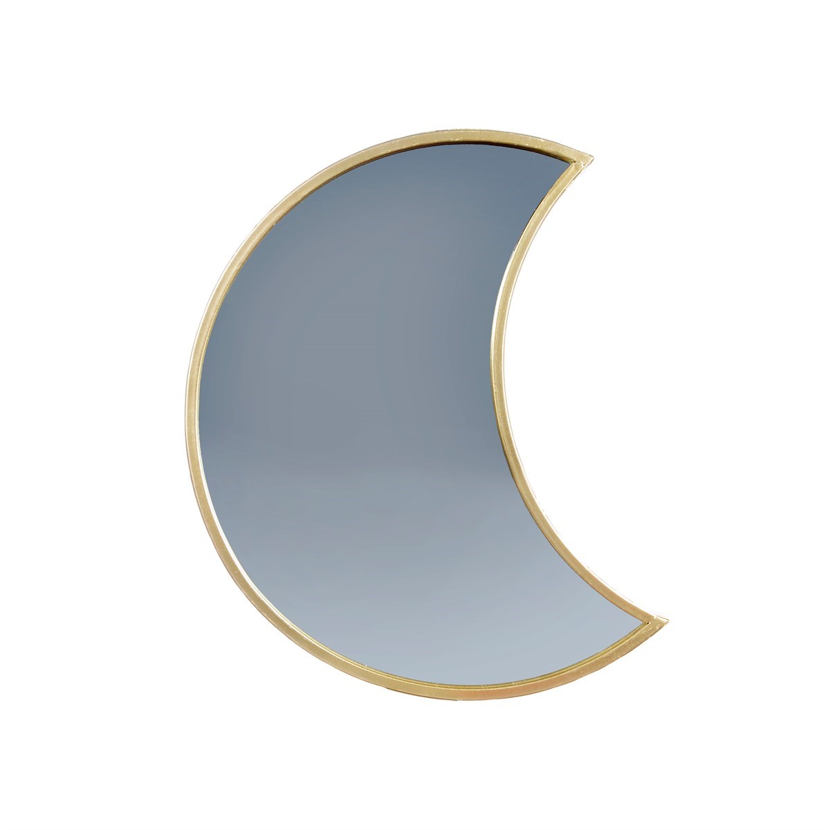 Crescent Moon Gold Mirror 23.5 x 30cm