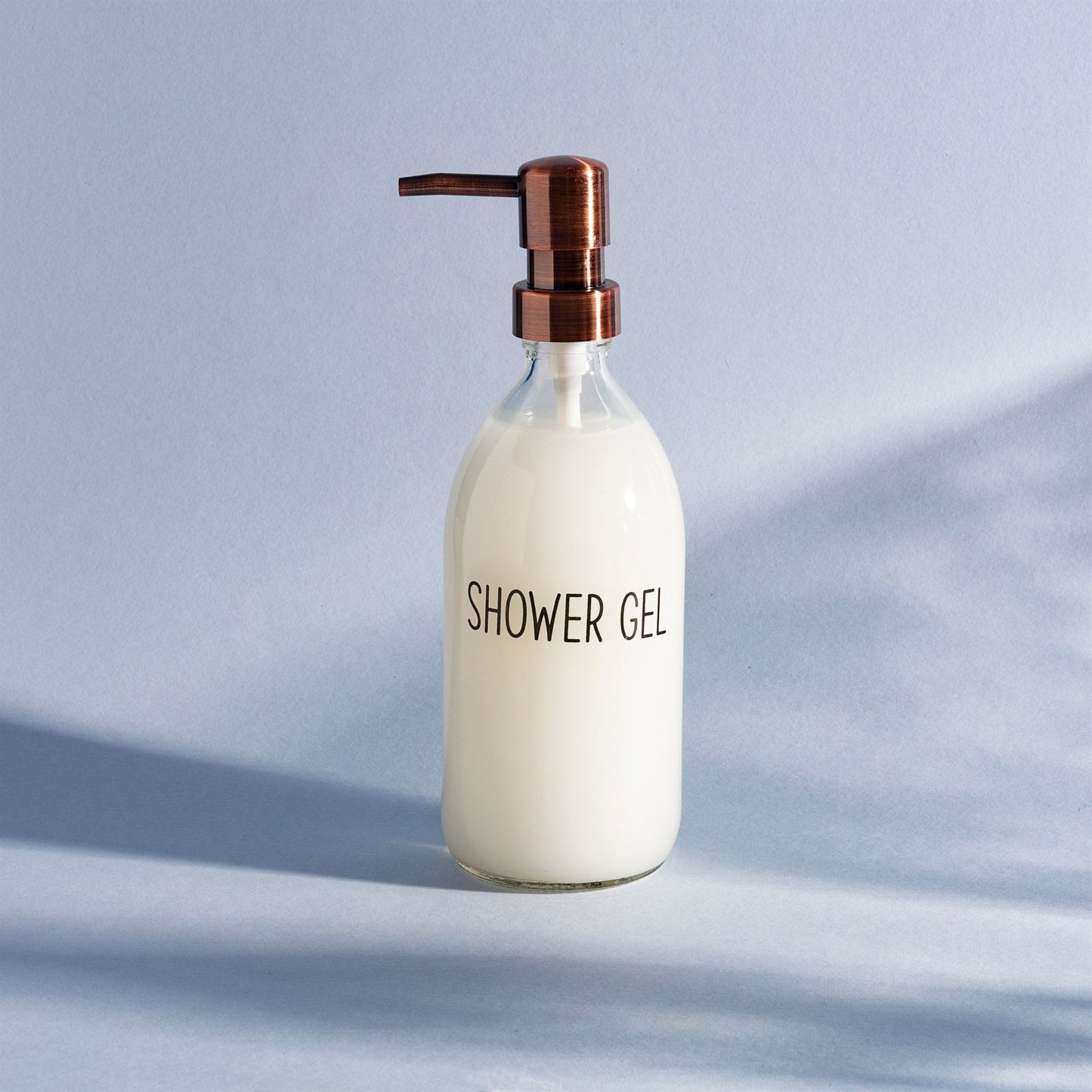Shower Gel Refillable Bottle With Pump